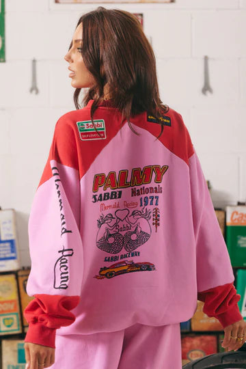 Sabbi  The Diego Jumper Mermaid Racing JPink
