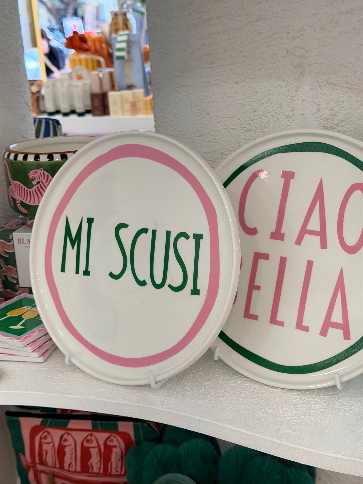 Mi Scusi Plate