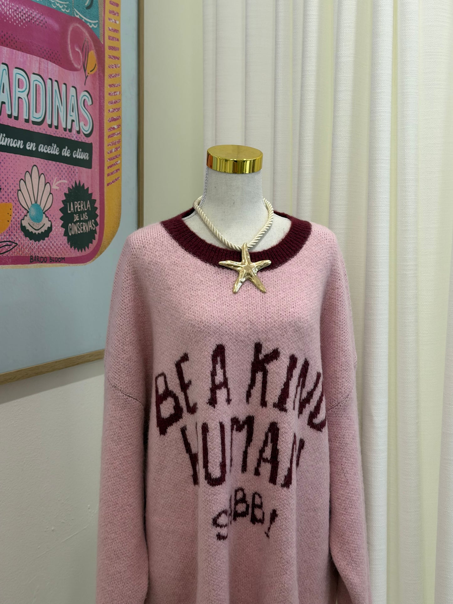 Sabbi - Be a Kind Human Knit Jumper