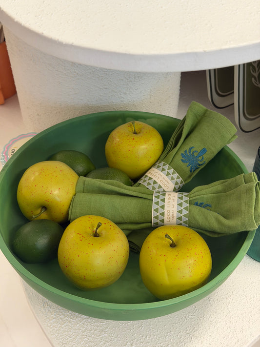 Green Napkin Set