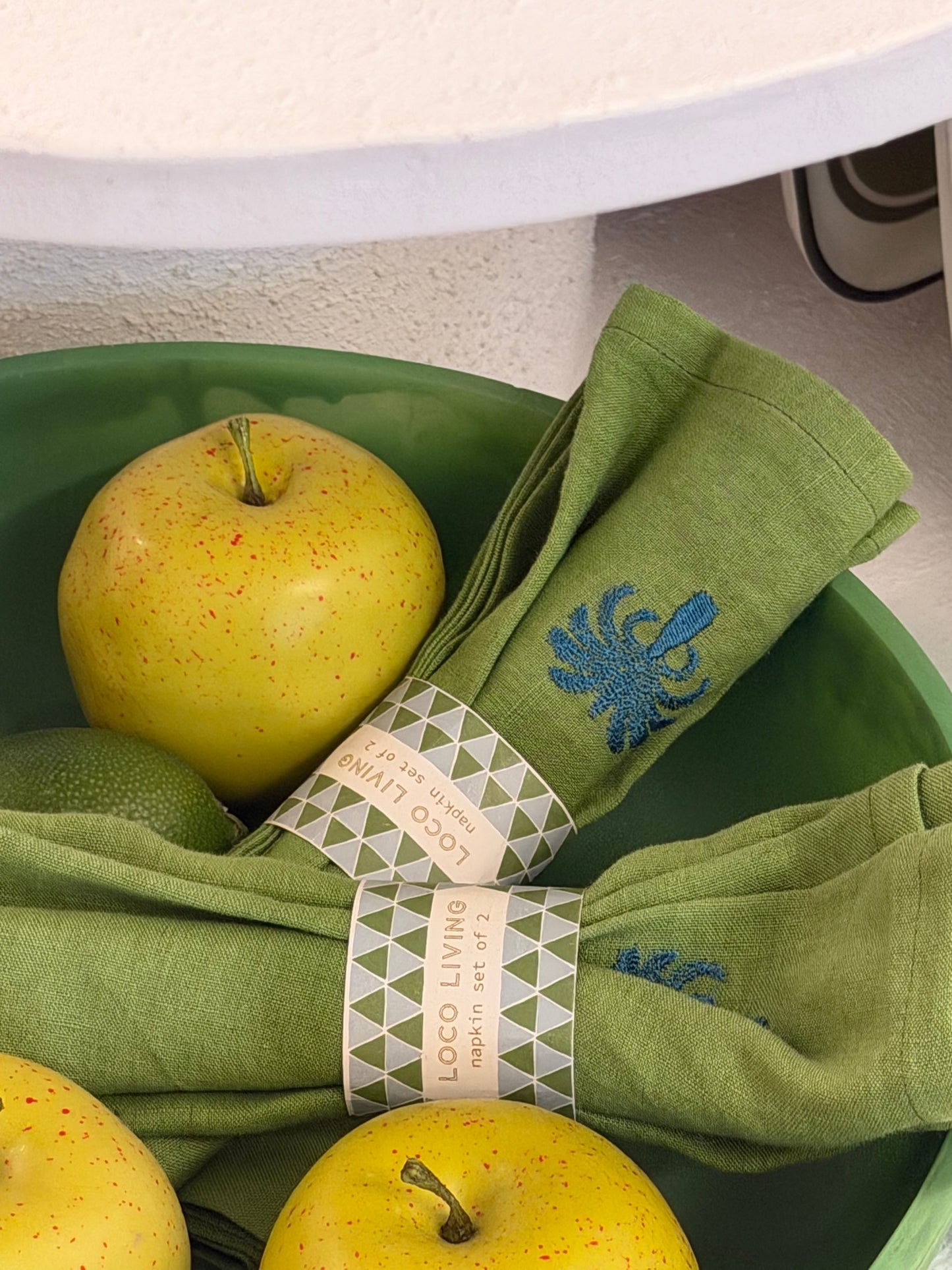 Green Napkin Set
