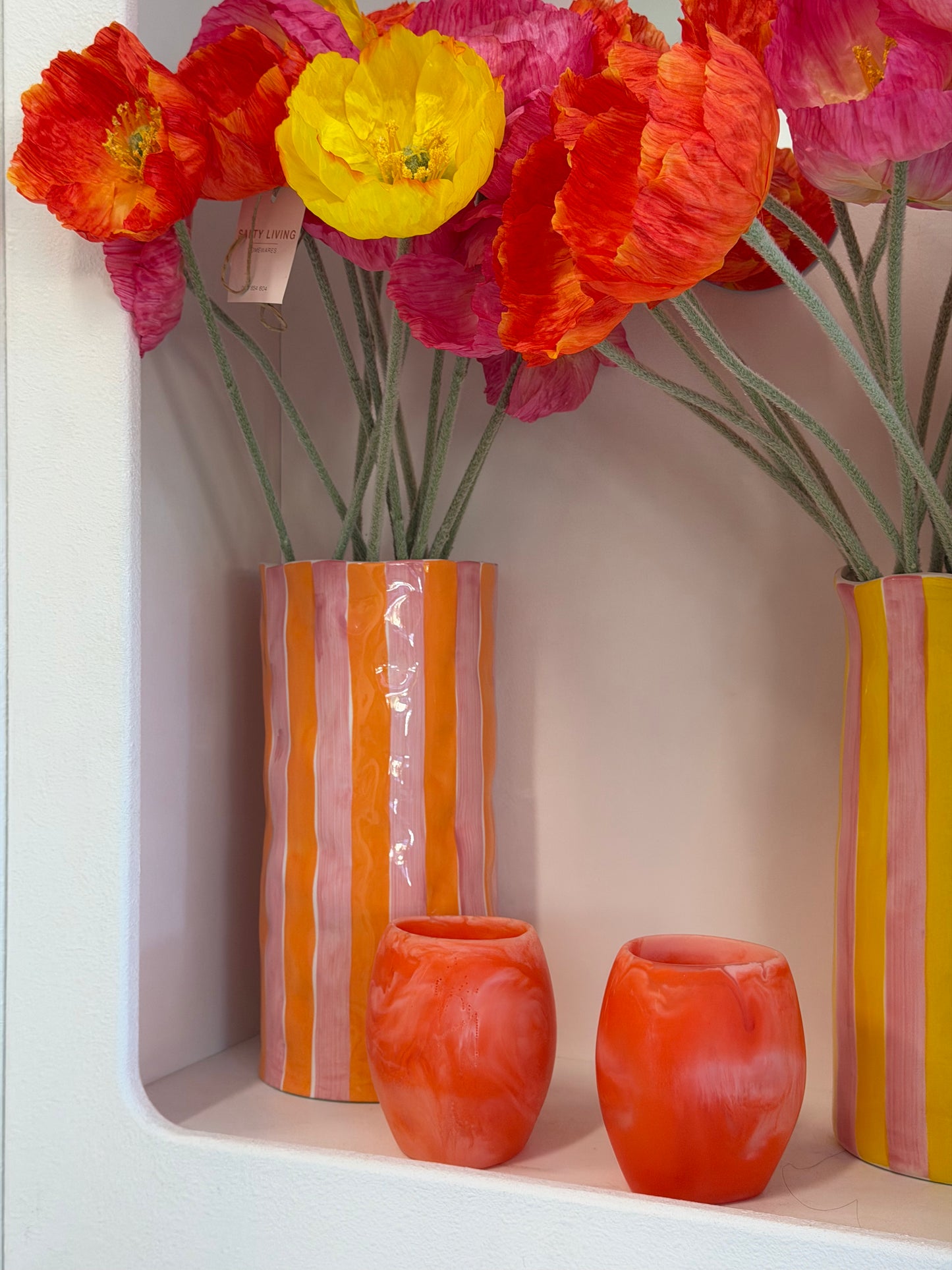 Resin Tumbler - Coral