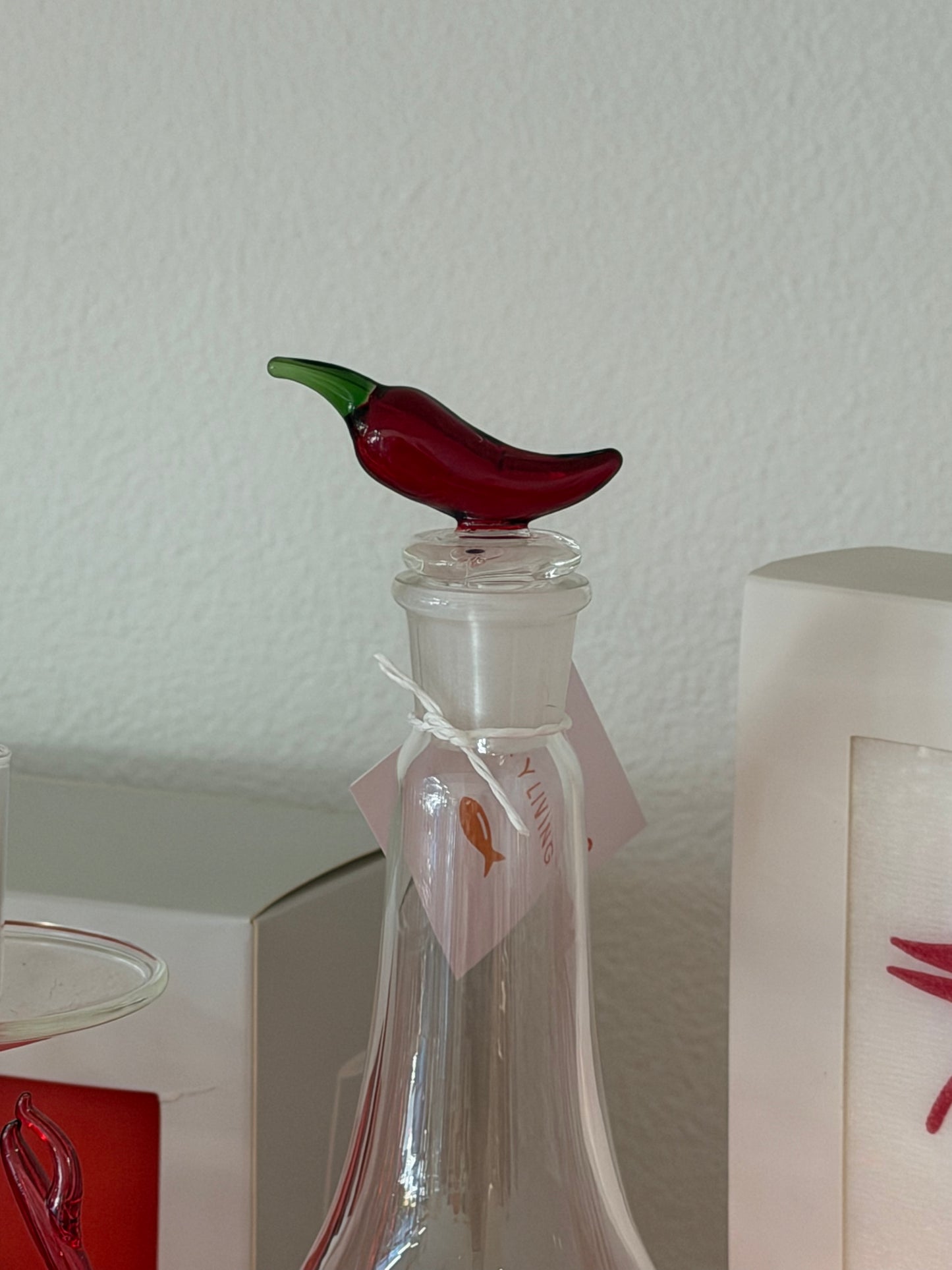 Chilli Glass Oil Bottle