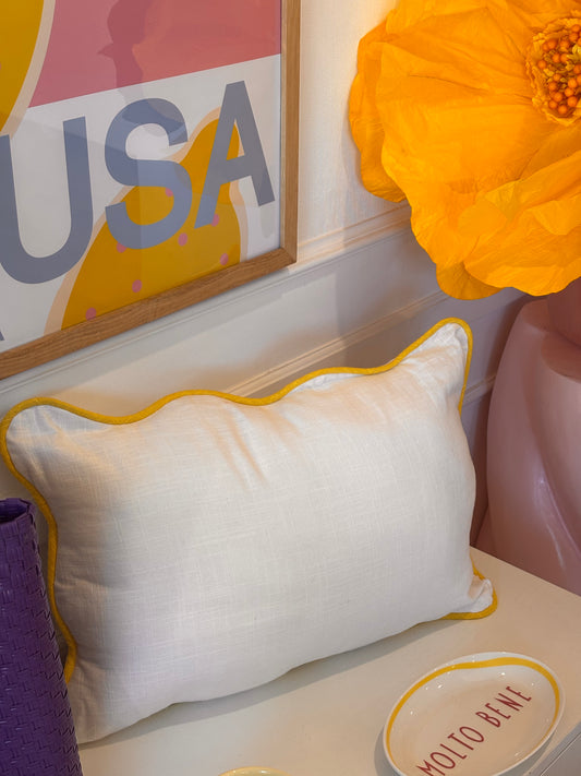 Scallop Cushion