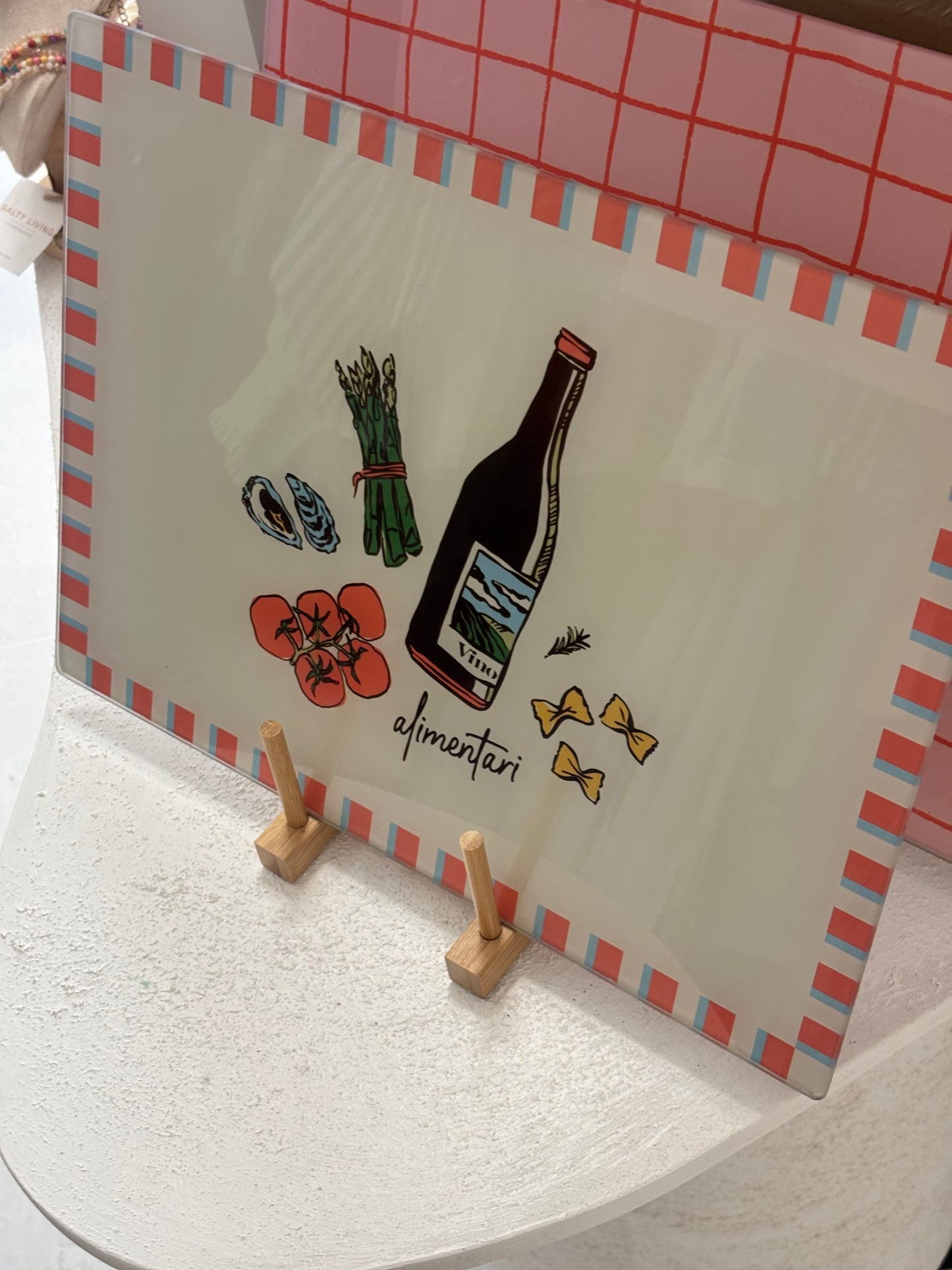Glass Serving Boards ~ Sardine