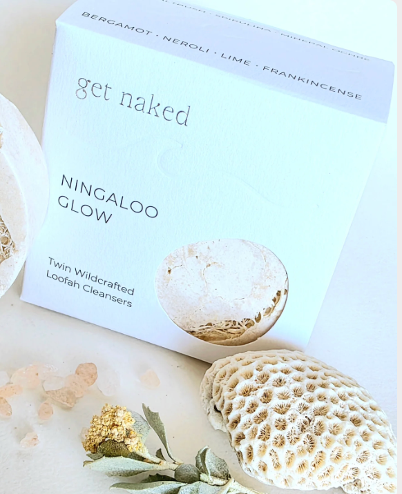 Twin Wild Crafted Loofah Cleansers - Ningaloo Glow