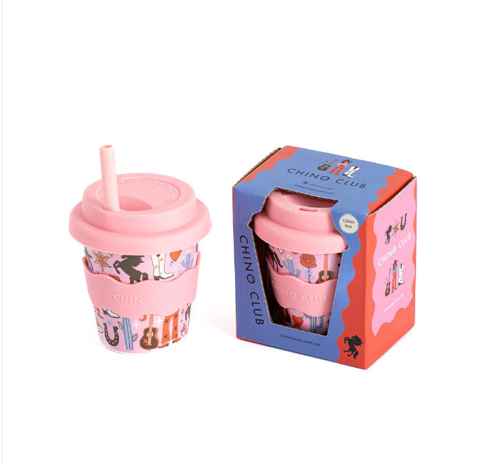 CHINOCLUB Kids Keep Cup - Cowgirl 4oz