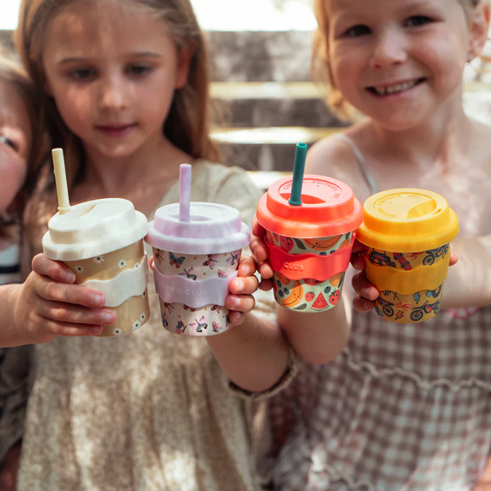 CHINOCLUB Kids Keep Cup - Wheelies 4oz