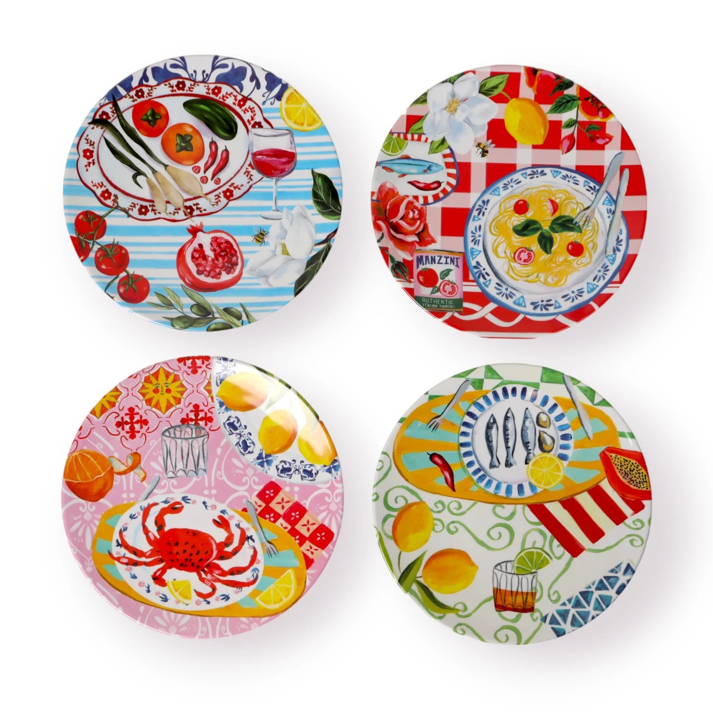 Italian Summer Plates